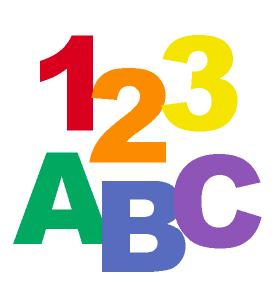 ABC and 123